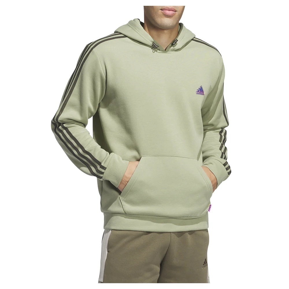 Adidas Men Green Hoodie Sz medium retail $65